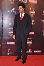 Abhishek Bachchan at Screen Awards red carpet in Mumbai on 12th Jan 2013 (449).JPG